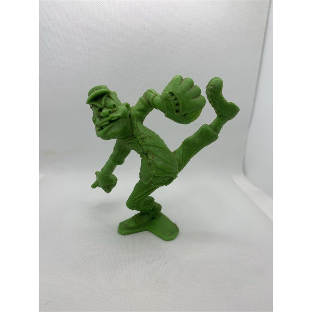 Louis Marx & Co Bull Pen  Nutty Mads Figure 1963 Sports Baseball  Green Variant